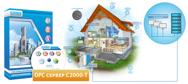 Компания "Болид" объявляет о начале продаж ПО "OPC сервер С2000-Т".