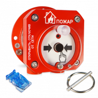 Извещатель пожарный ручной взрывозащищенный адресный С2000-Спектрон-512-Exd-А-ИПР-В, С2000-Спектрон-512-Exd-Н-ИПР-В
