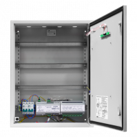 Шкаф с резервированным источником питания для монтажа средств пожарной автоматики ШПС-12 исп.10, ШПС-12 исп.11, ШПС-12 исп.12