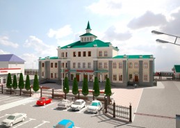 Ж/д вокзал станции "Поворино"