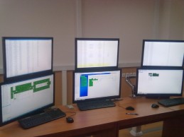 Диспетчерская систем пожарной автоматики объектов ОАО "ММК"