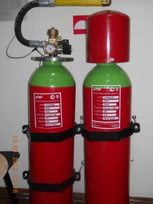 Автоматическая система газового пожаротушения, автоматической системы порошкового пожаротушения в помещениях Арбитражного суда Владимирской области