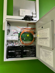 МОНТАЖ АУПС ЦЕХ ННС КОРПУС 449 ОТМ.18,00 ПОТОЧНО-ТРАНСПОРТНАЯ ЛИНИЯ