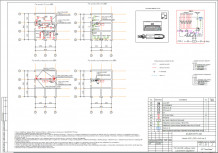 Монтаж АУПС и СОУЭ в п/ст 14 к. 5
