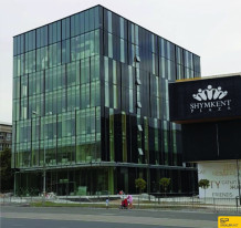 Здание Народного Банка г Шымкент