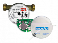 Универсальный счётчик холодной и горячей воды с модулем "Болид" СВК15-3-2-Б