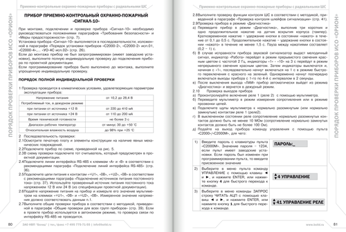 Порядок индивидуальной проверки приборов