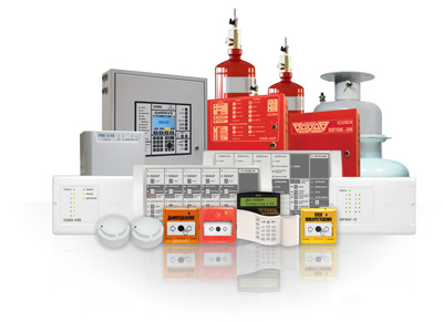 Связь установок пожаротушения и пожарной сигнализации